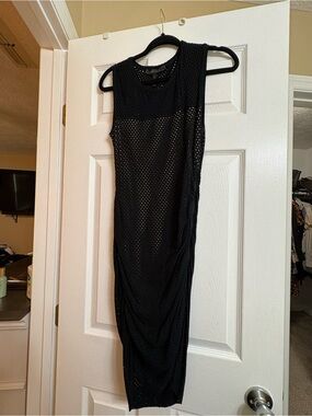 strapless open back dress Staple The Label Monique Twist Back Dress Black – Lizzy's This n That main image 0